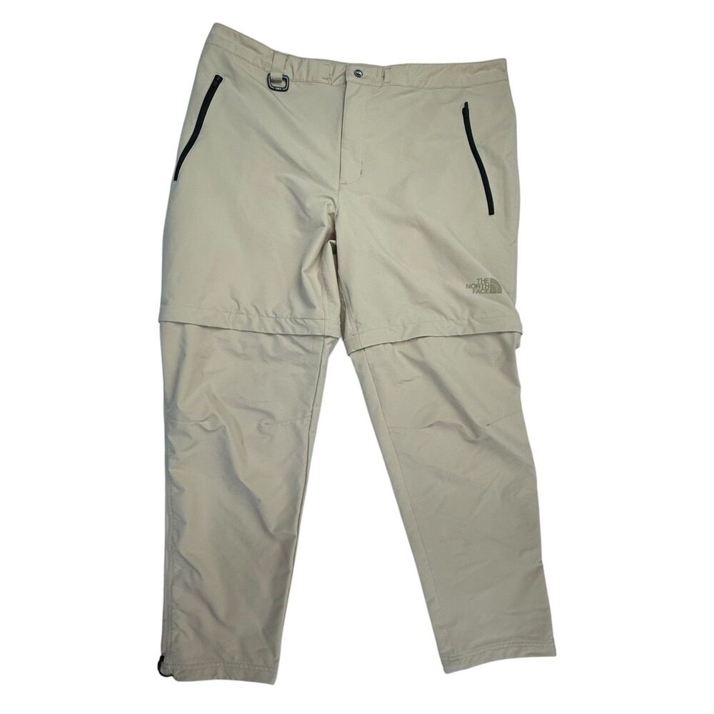 The North Face Paramount Pro Convertible Pants XL Gravel Hiking Gorpcore No Belt